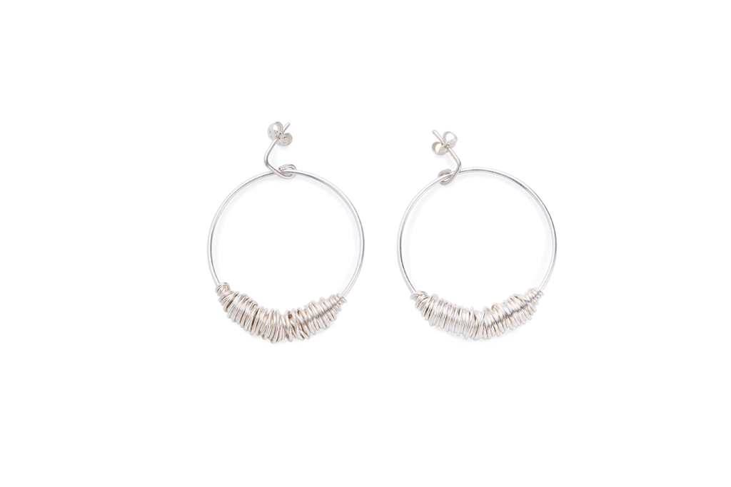 BAS Juno earrings silver