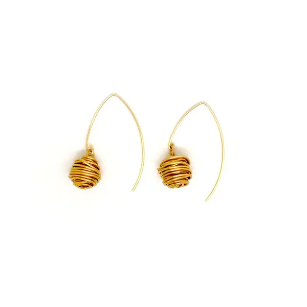 Asteria Gold Earrings
