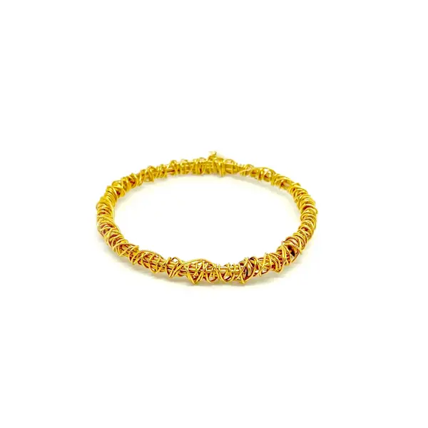 Aurora Gold Bangle