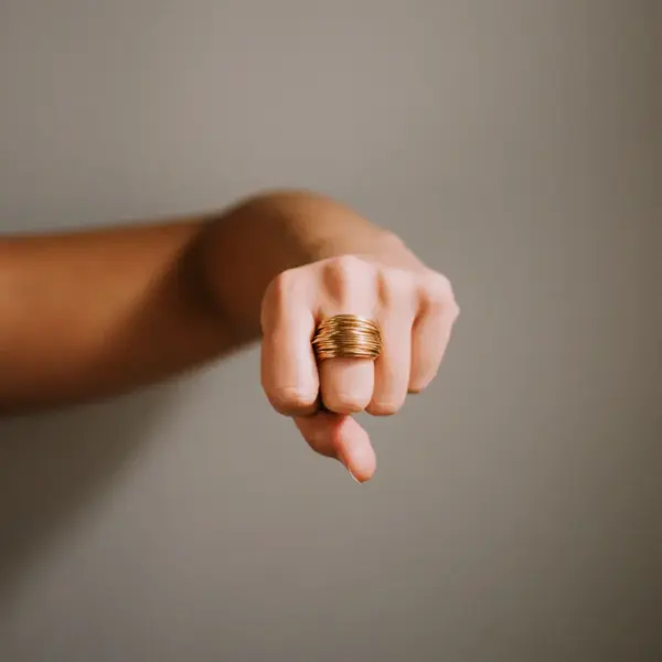 Aphrodite Gold Ring - Image 2