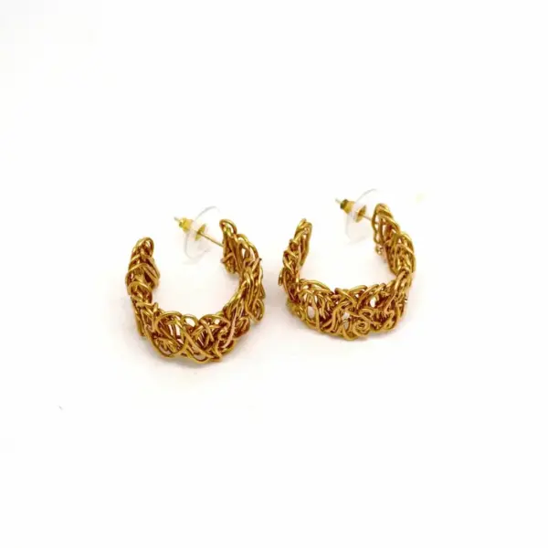 Doris Gold Earrings - Image 3