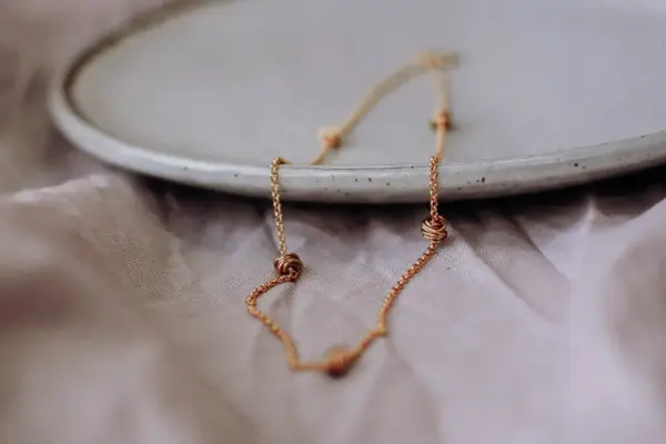 Asteria Gold Mini Necklace - Image 4