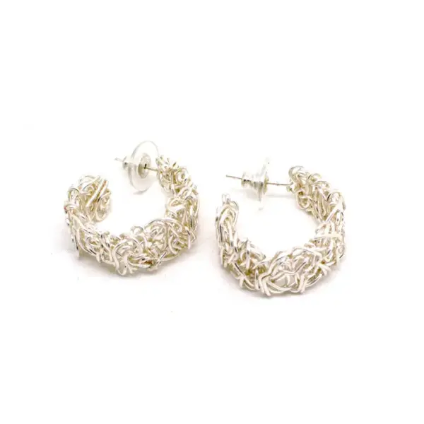 Doris Silver Earrings - Image 3