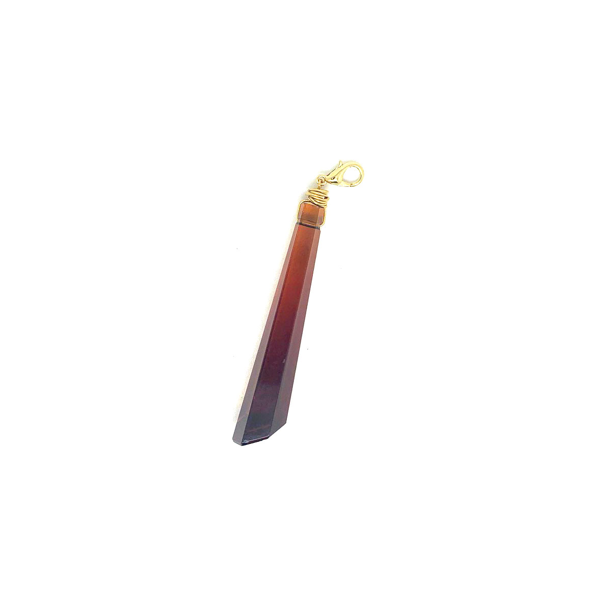 REVIVAL Charm – Brown Glass Stick