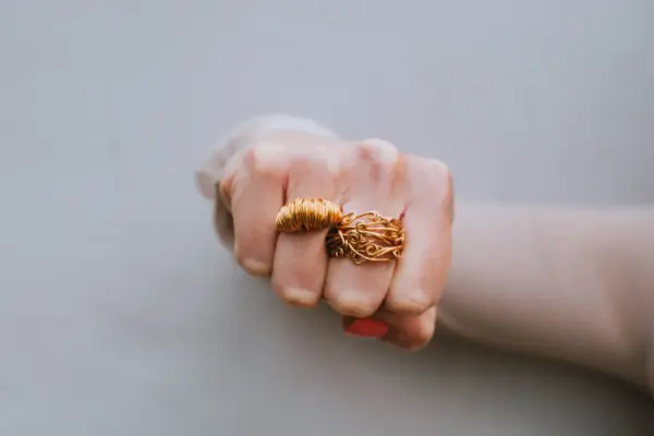 Doris Gold Ring - Image 2