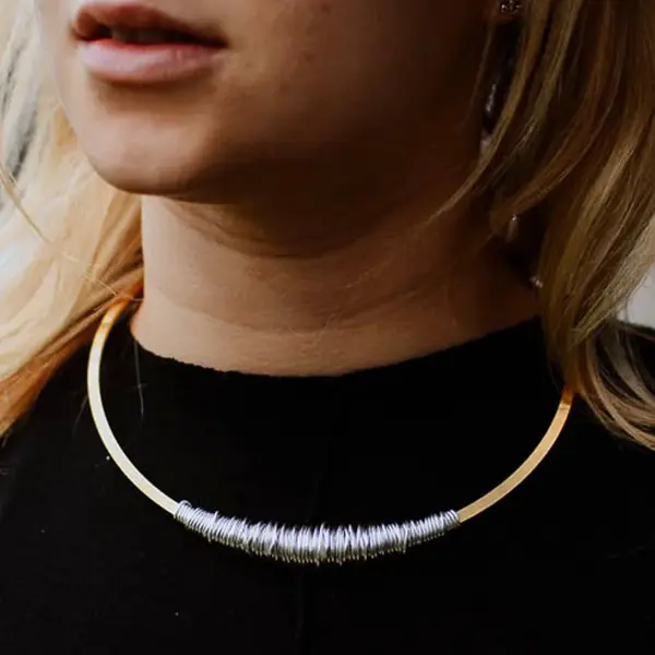 Juno Torque necklace gold - Image 2
