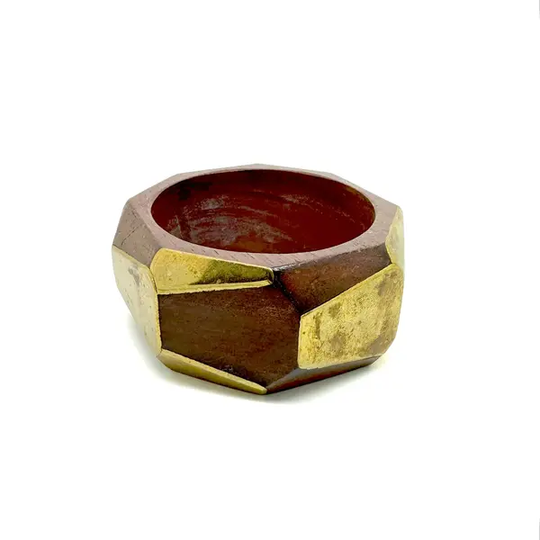 Wooden Asymmetric Bangle