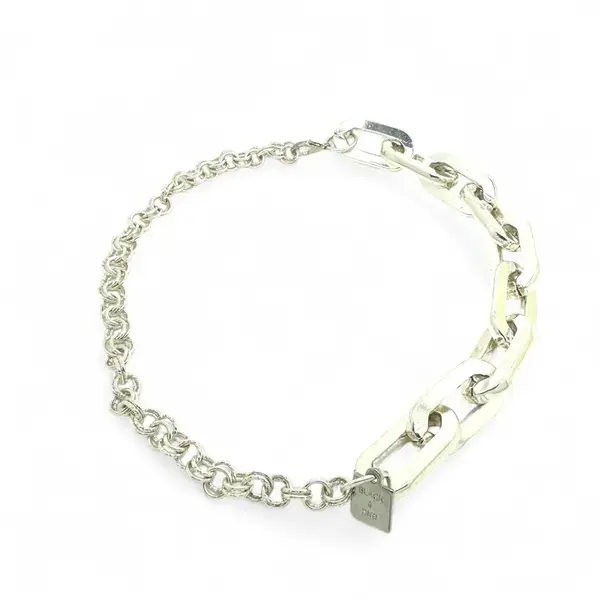 Demeter Short Cluster Silver Necklace