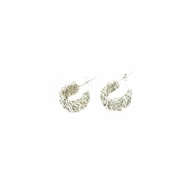Doris Silver Earrings Mini - Image 4