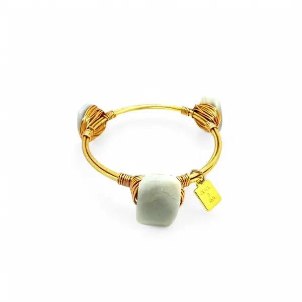 Moonstone Bangle