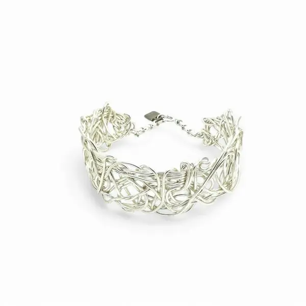 Eris Silver Wire Bracelet