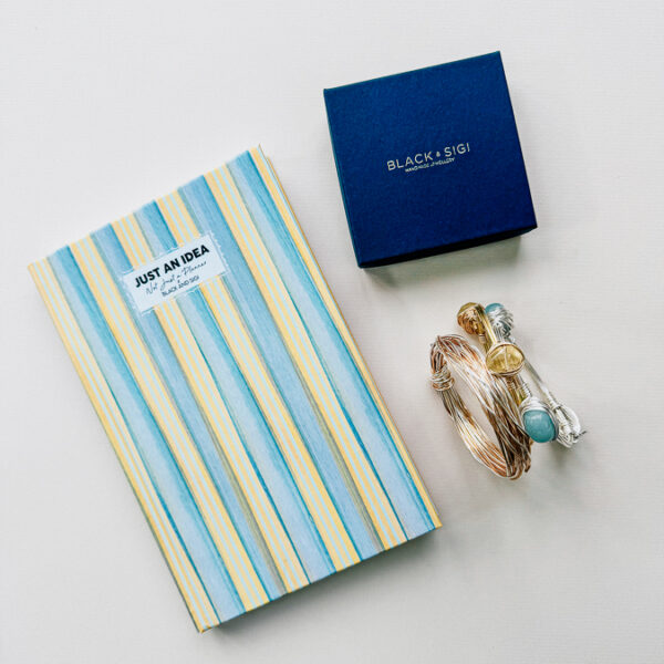 notebook and bangle gift set