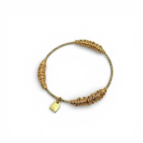 Delicate Gold Thin Bangle